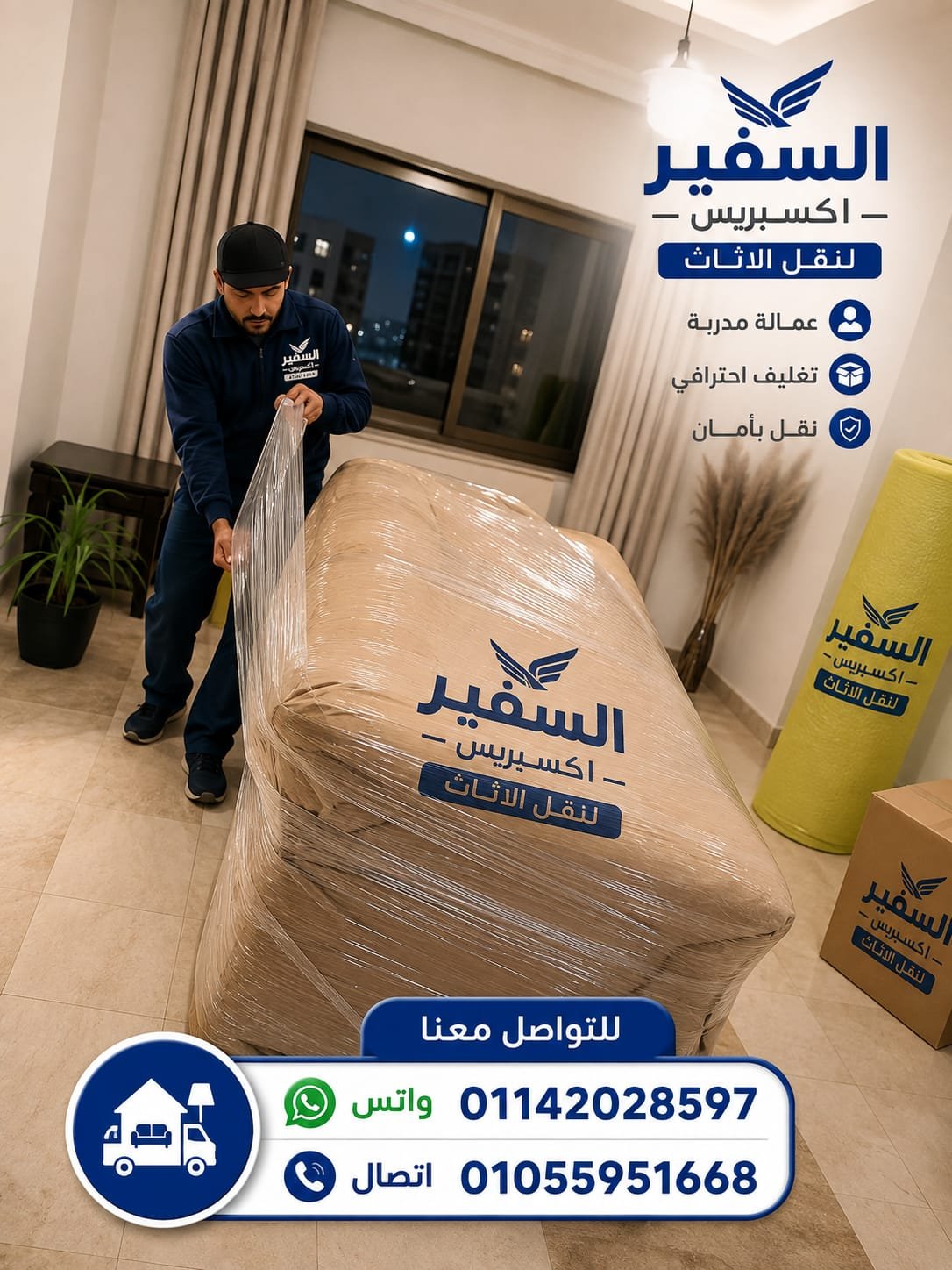 تغليف الاثاث بالمريوطية
