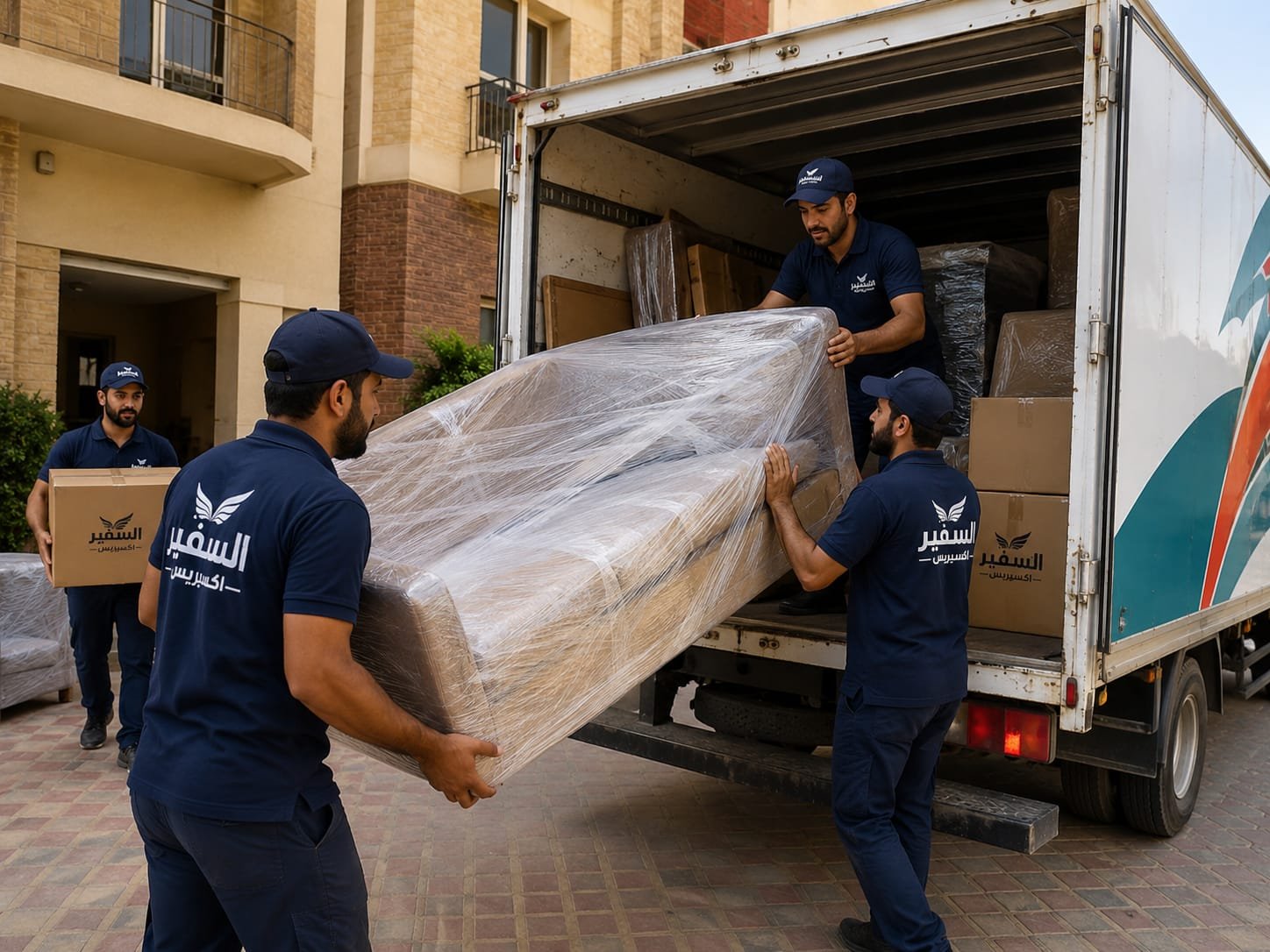 سيارات نقل اثاث السفير اكسبريس بالقاهرة